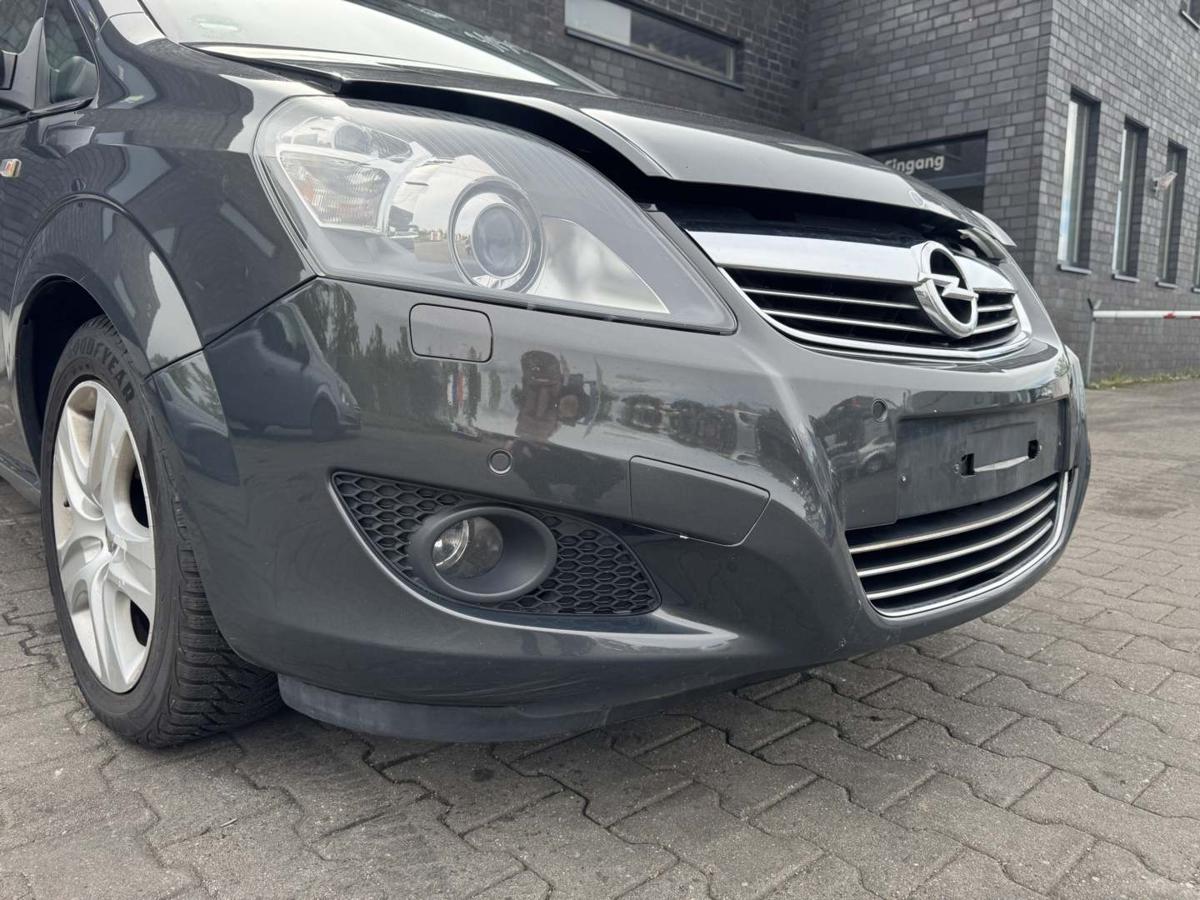 Opel Zafira B original Sto&szlig;stange Stossf&auml;nger vorn Z190 Phantom Grey Facelift Bj.2012